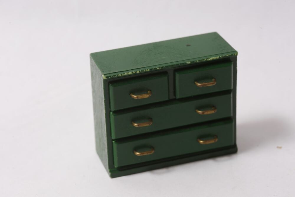 Sylvanian Families Green Drawer Unit Toy Dollhouse Furniture ~ 260812-WH 959